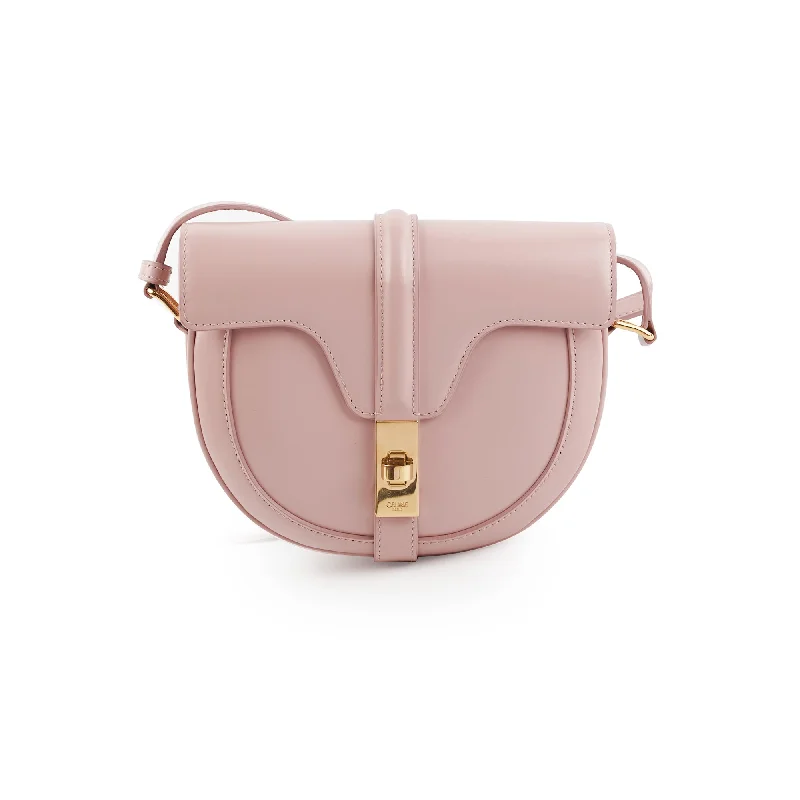 Celine Bags with Adjustable Shoulder Straps for All - Day ComfortCeline Small Pink Besace Bag